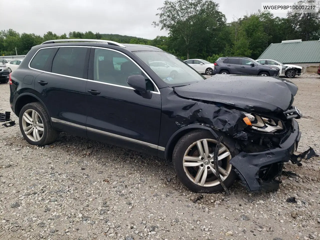2013 Volkswagen Touareg V6 Tdi VIN: WVGEP9BP1DD007212 Lot: 61451145
