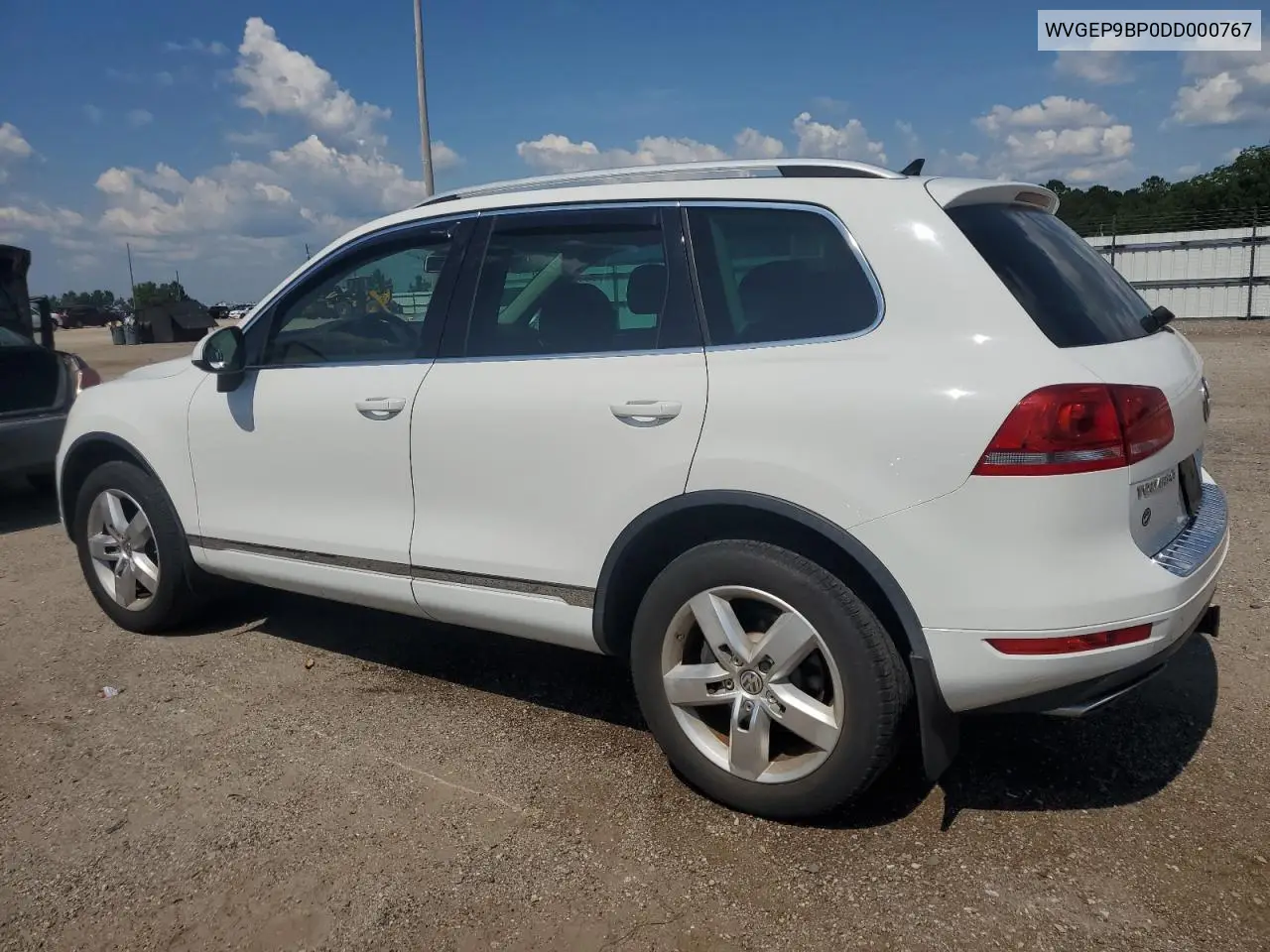 2013 Volkswagen Touareg V6 Tdi VIN: WVGEP9BP0DD000767 Lot: 61972725
