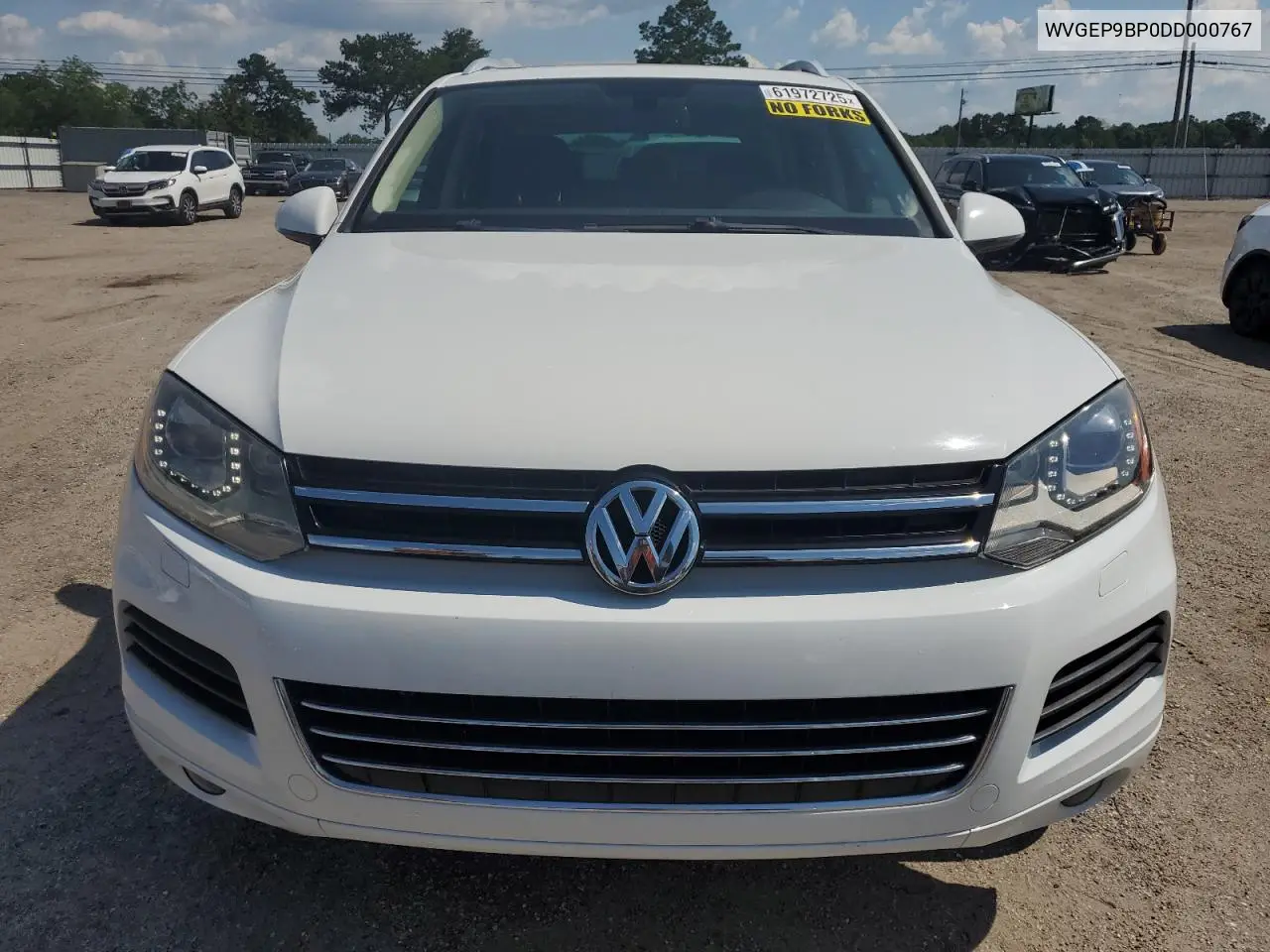 2013 Volkswagen Touareg V6 Tdi VIN: WVGEP9BP0DD000767 Lot: 61972725