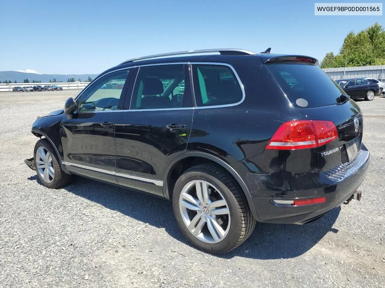 2013 Volkswagen Touareg V6 VIN: WVGEF9BP0DD001565 Lot: 63070845