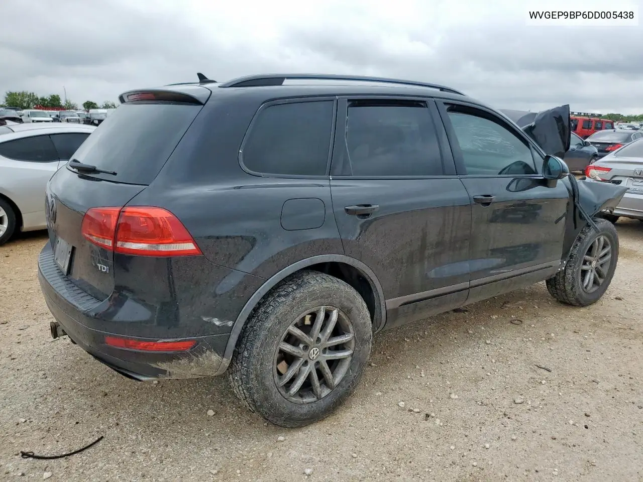 2013 Volkswagen Touareg V6 Tdi VIN: WVGEP9BP6DD005438 Lot: 63470755