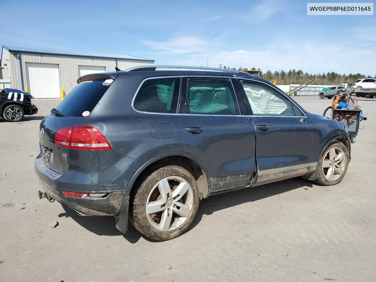 2014 Volkswagen Touareg V6 Tdi VIN: WVGEP9BP6ED011645 Lot: 52738435