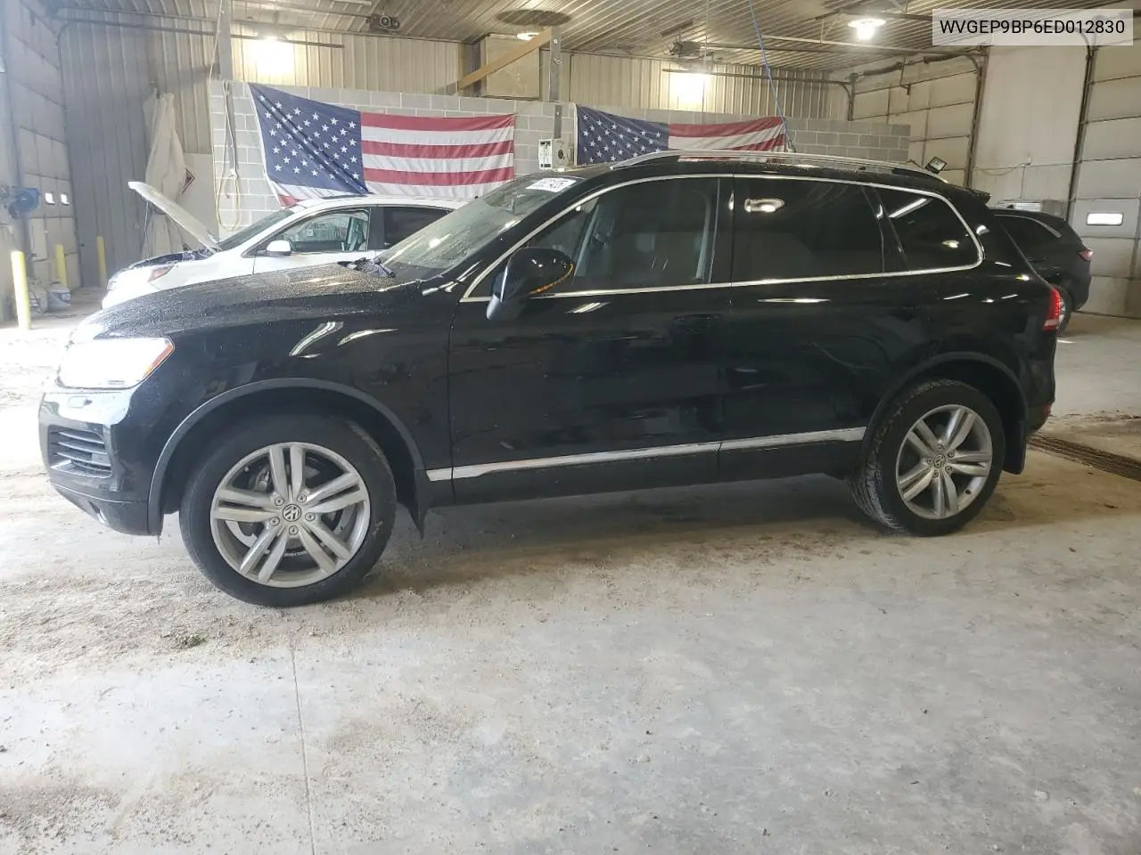 2014 Volkswagen Touareg V6 Tdi VIN: WVGEP9BP6ED012830 Lot: 55021435