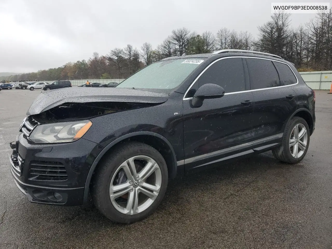 2014 Volkswagen Touareg V6 VIN: WVGDF9BP3ED008538 Lot: 55024235