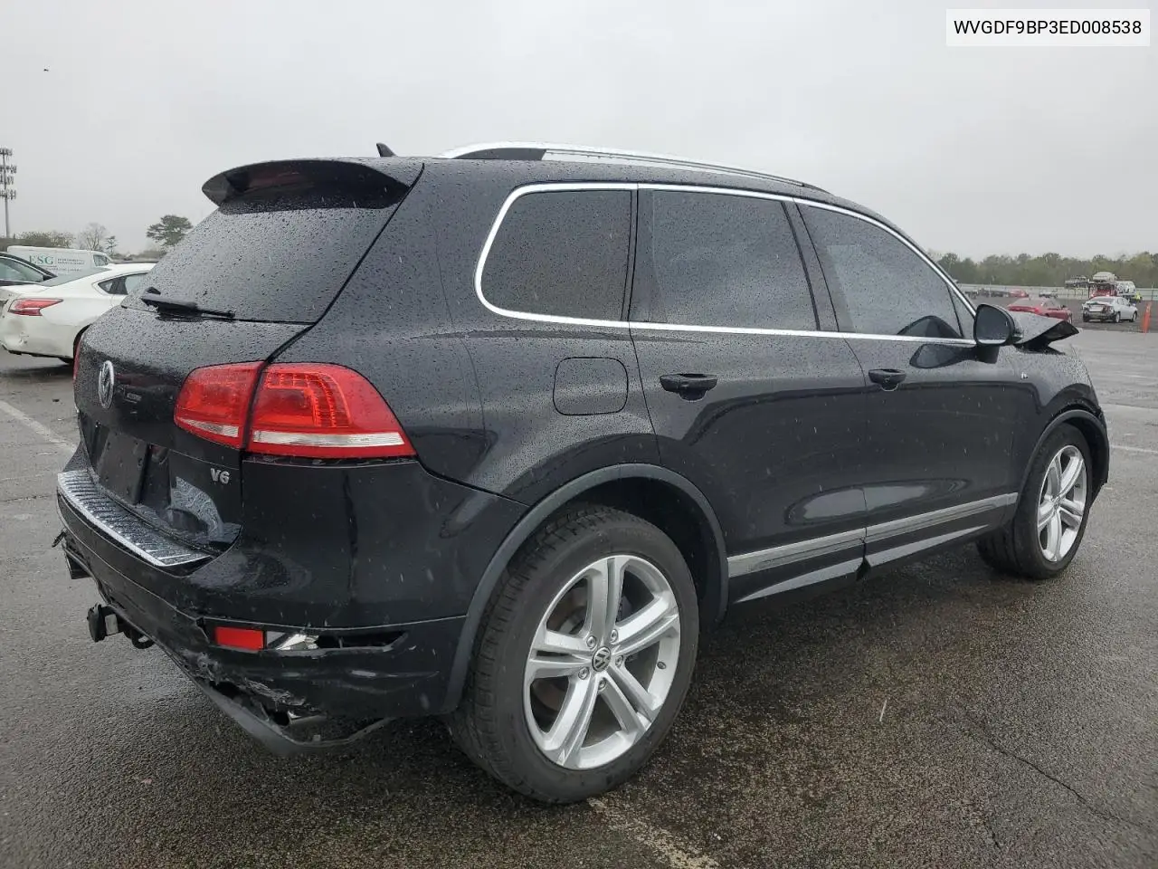 2014 Volkswagen Touareg V6 VIN: WVGDF9BP3ED008538 Lot: 55024235