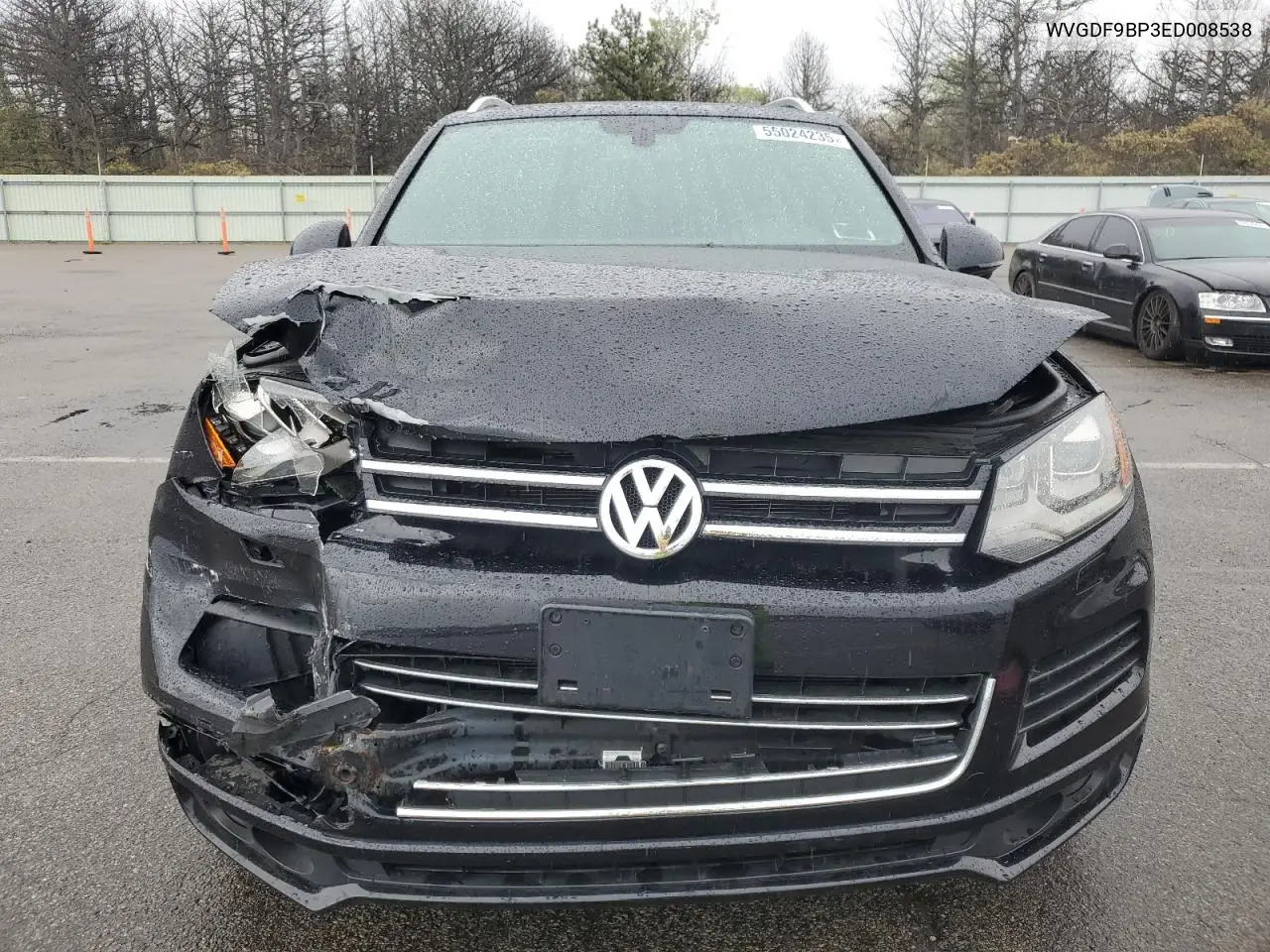 2014 Volkswagen Touareg V6 VIN: WVGDF9BP3ED008538 Lot: 55024235