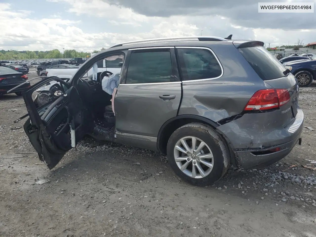 2014 Volkswagen Touareg V6 VIN: WVGEF9BP6ED014984 Lot: 55034865