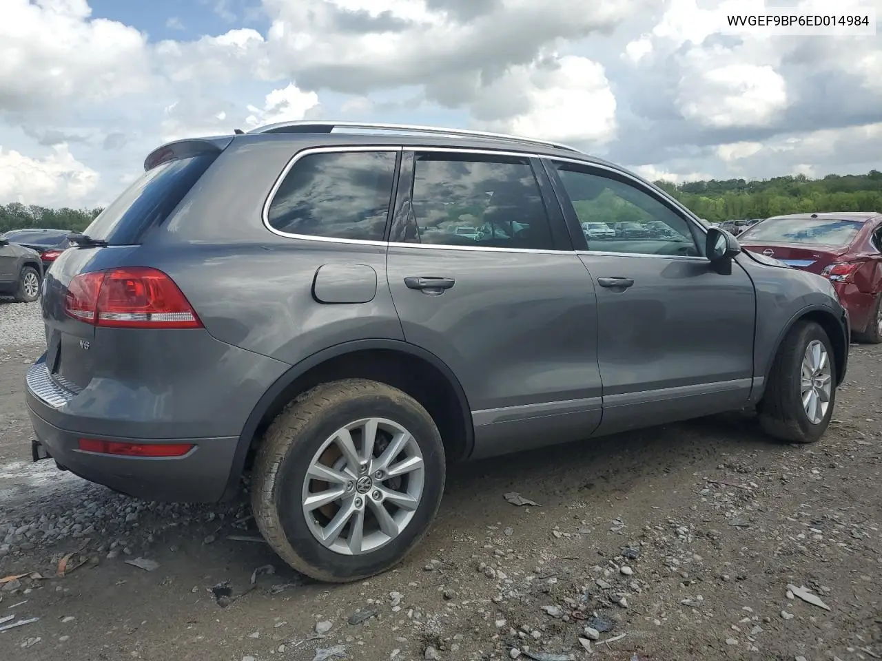 2014 Volkswagen Touareg V6 VIN: WVGEF9BP6ED014984 Lot: 55034865