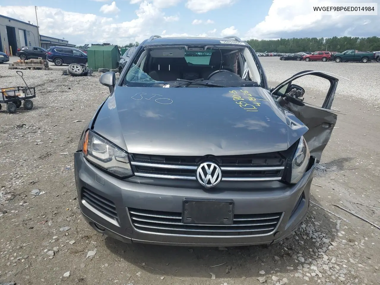2014 Volkswagen Touareg V6 VIN: WVGEF9BP6ED014984 Lot: 55034865