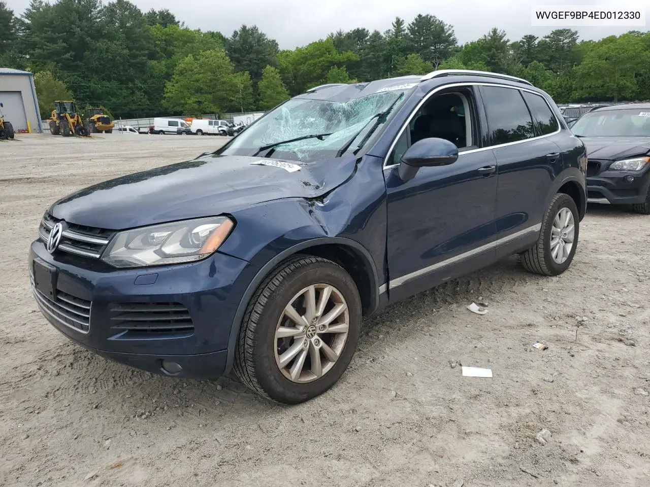 2014 Volkswagen Touareg V6 VIN: WVGEF9BP4ED012330 Lot: 58896205