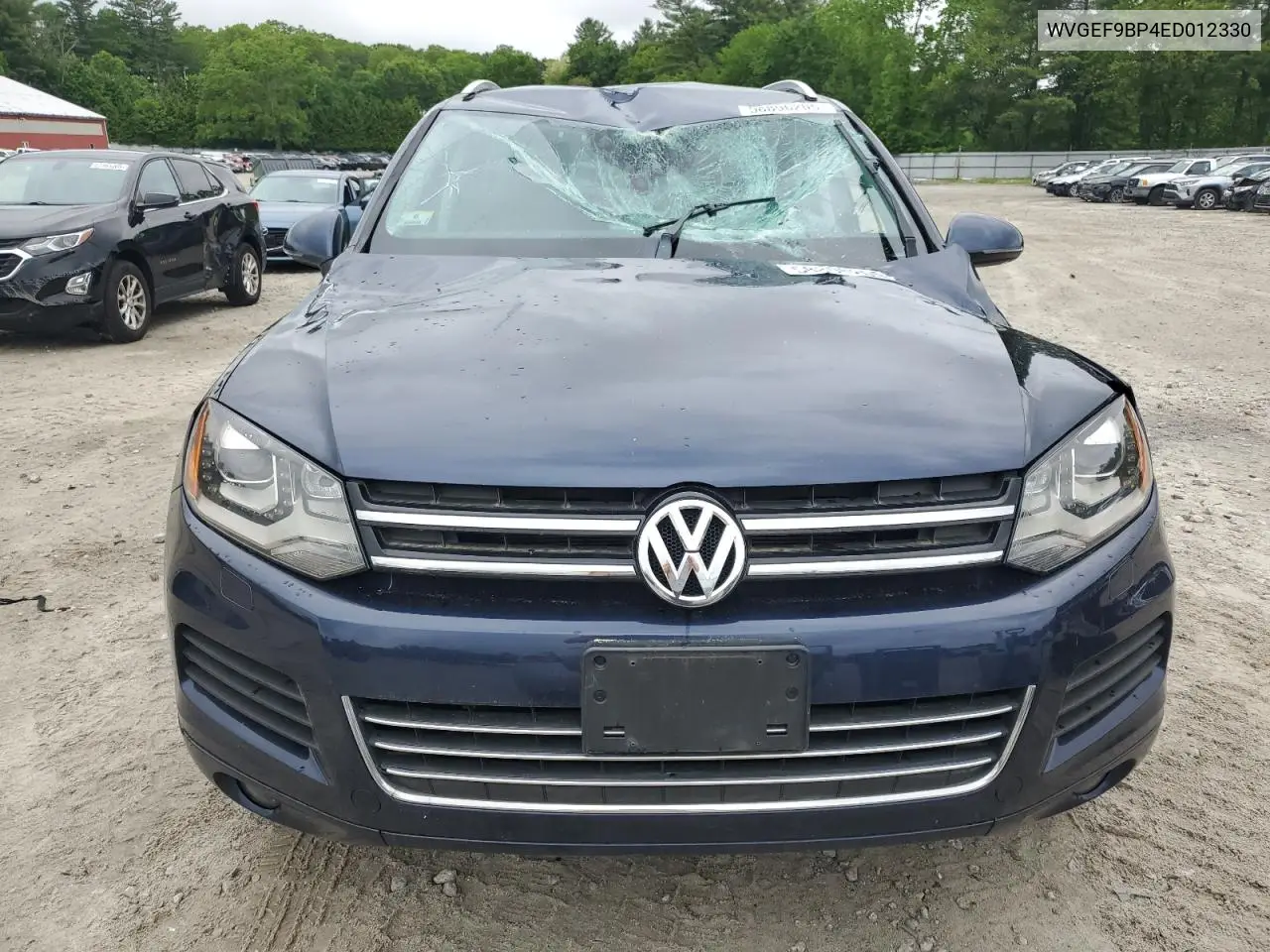 2014 Volkswagen Touareg V6 VIN: WVGEF9BP4ED012330 Lot: 58896205