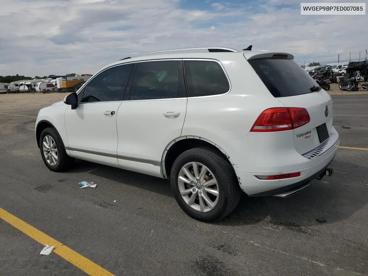 2014 Volkswagen Touareg V6 Tdi VIN: WVGEP9BP7ED007085 Lot: 61164795