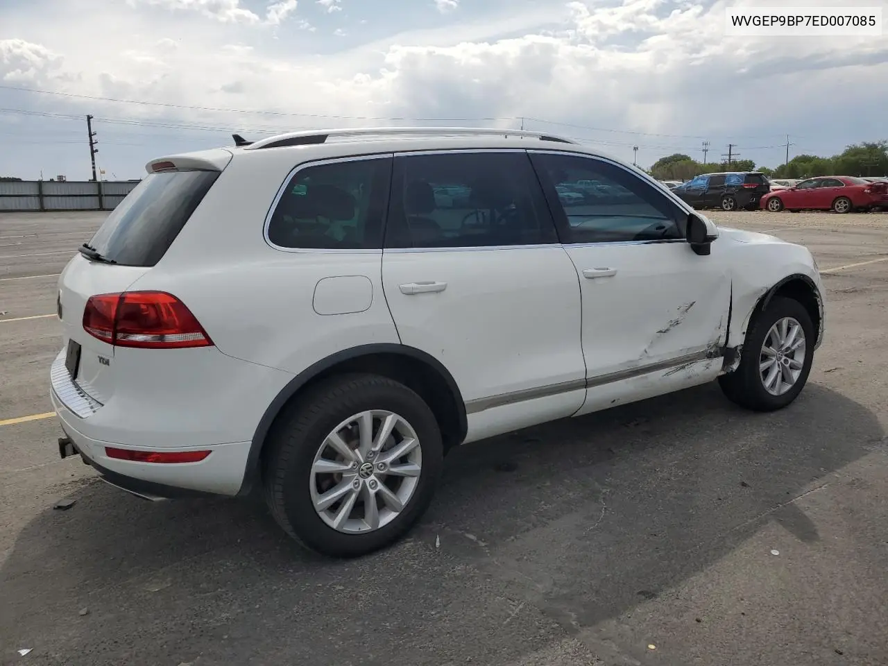 2014 Volkswagen Touareg V6 Tdi VIN: WVGEP9BP7ED007085 Lot: 61164795