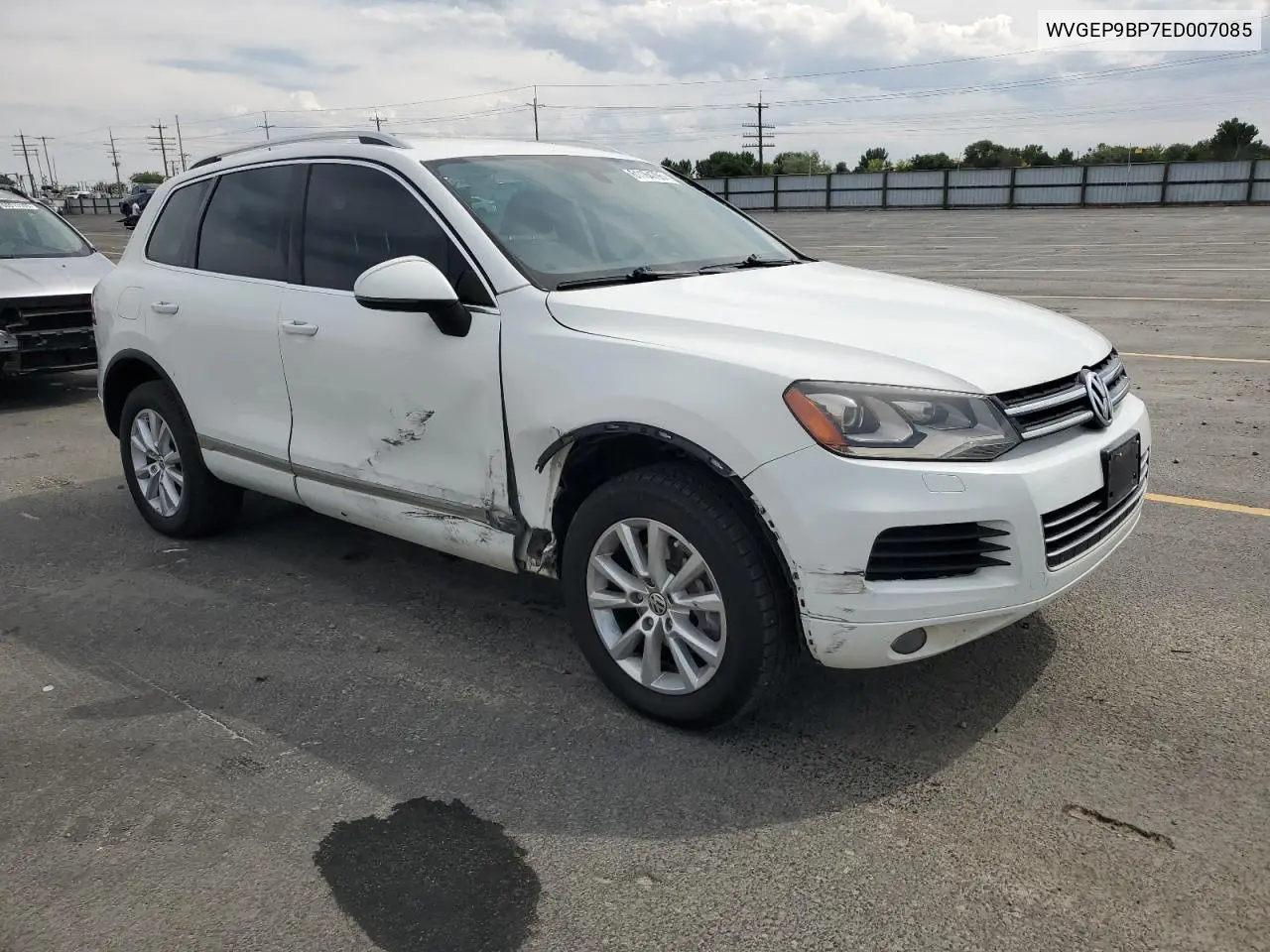 2014 Volkswagen Touareg V6 Tdi VIN: WVGEP9BP7ED007085 Lot: 61164795