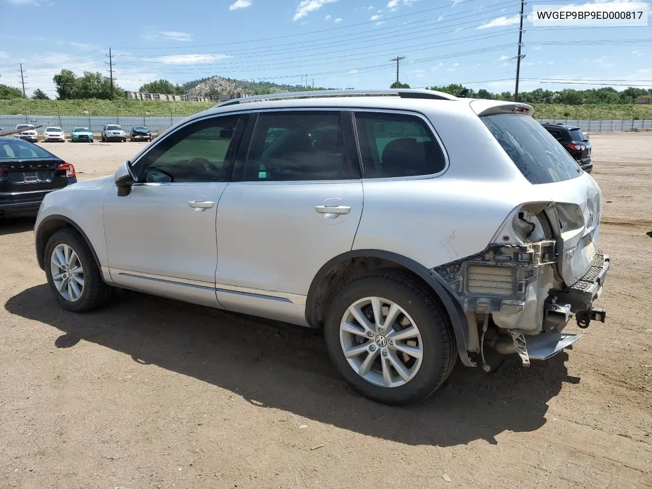 2014 Volkswagen Touareg V6 Tdi VIN: WVGEP9BP9ED000817 Lot: 62390775