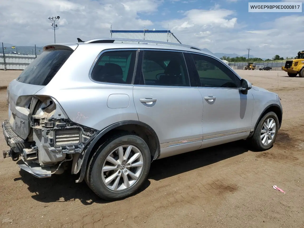 2014 Volkswagen Touareg V6 Tdi VIN: WVGEP9BP9ED000817 Lot: 62390775