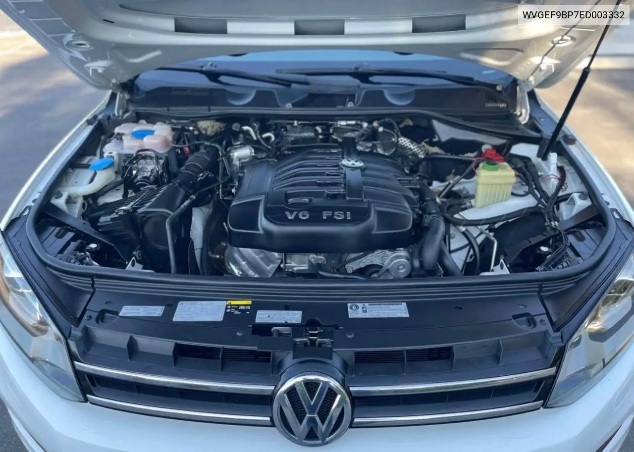 2014 Volkswagen Touareg V6 VIN: WVGEF9BP7ED003332 Lot: 63043535