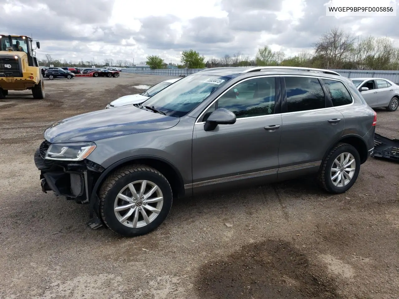 2015 Volkswagen Touareg V6 Tdi VIN: WVGEP9BP9FD005856 Lot: 55834415