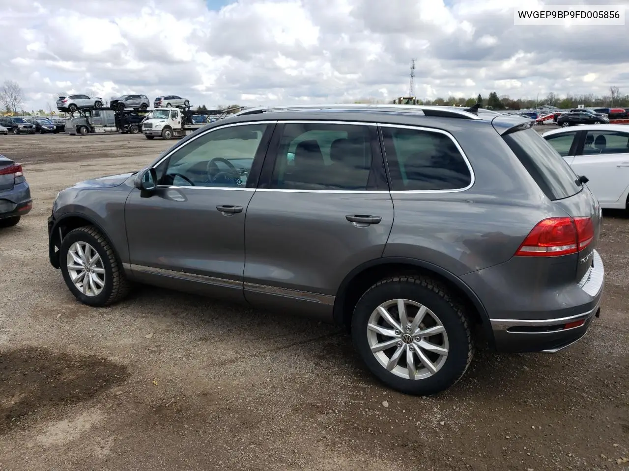 2015 Volkswagen Touareg V6 Tdi VIN: WVGEP9BP9FD005856 Lot: 55834415