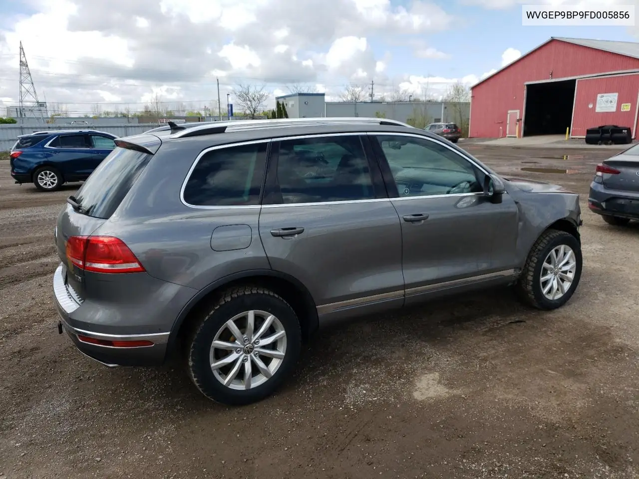2015 Volkswagen Touareg V6 Tdi VIN: WVGEP9BP9FD005856 Lot: 55834415
