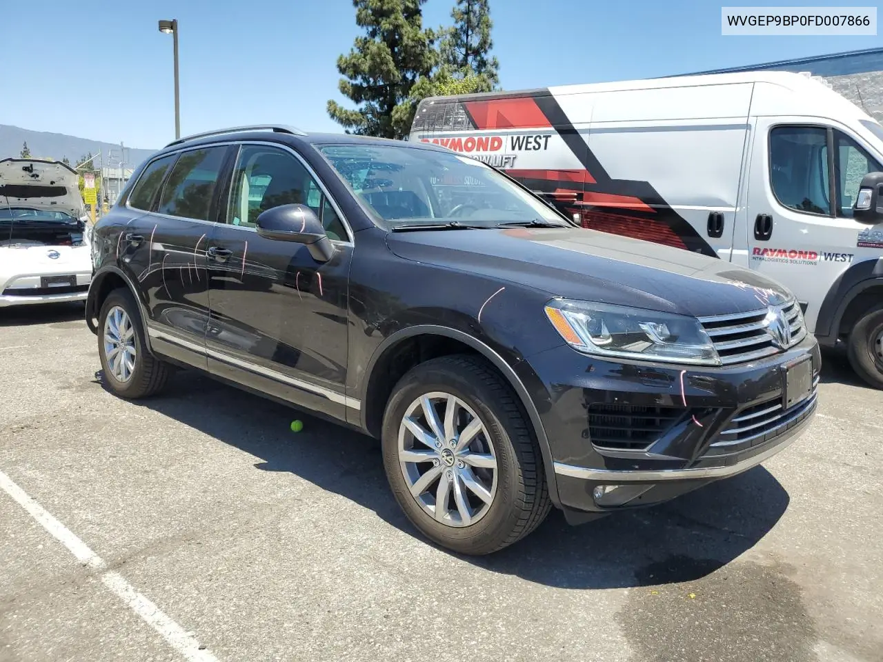 2015 Volkswagen Touareg V6 Tdi VIN: WVGEP9BP0FD007866 Lot: 63127475