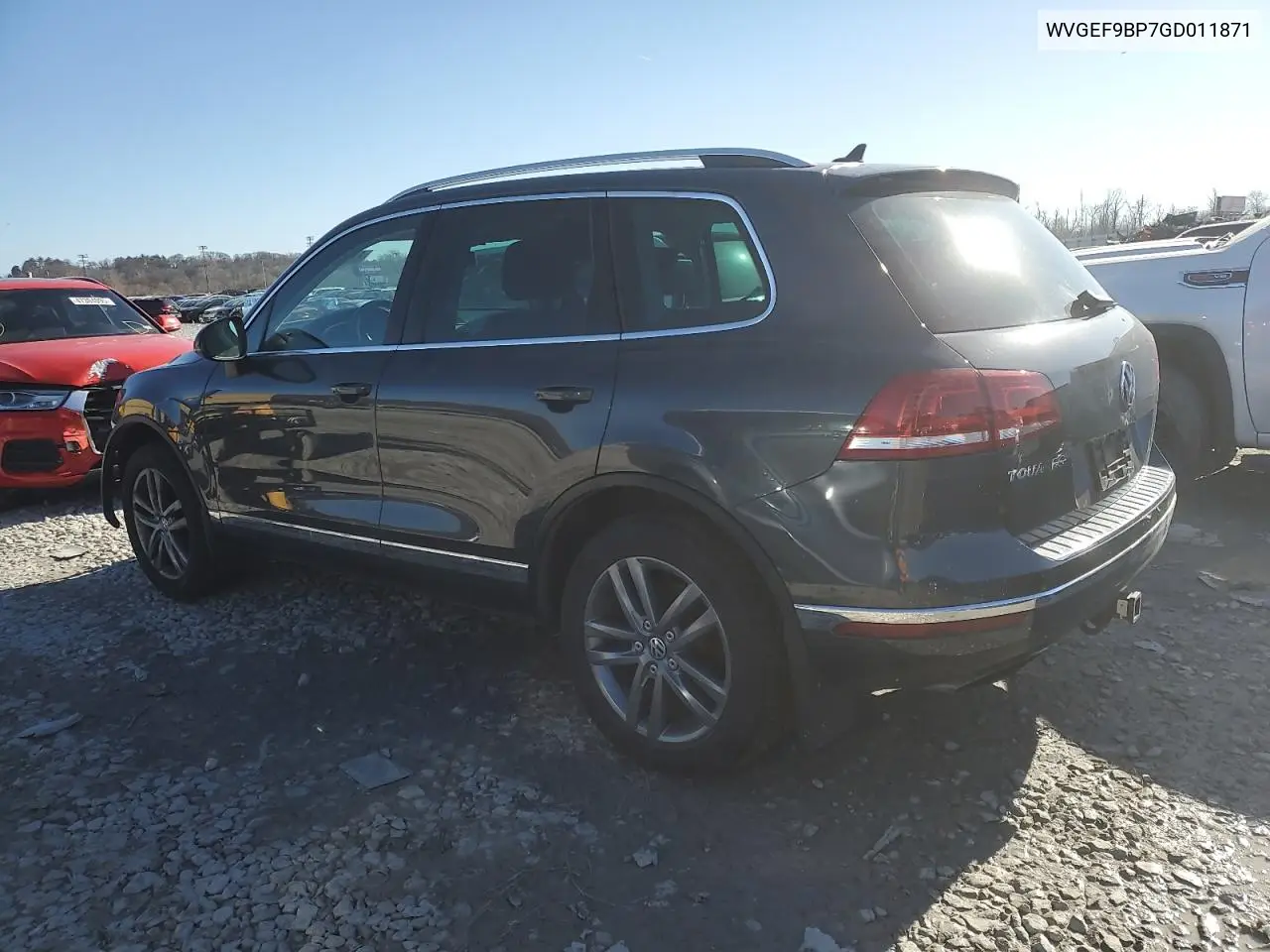 2016 Volkswagen Touareg Sport VIN: WVGEF9BP7GD011871 Lot: 47039645