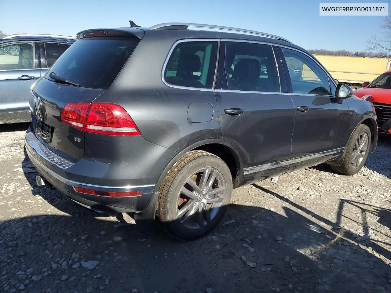 2016 Volkswagen Touareg Sport VIN: WVGEF9BP7GD011871 Lot: 47039645