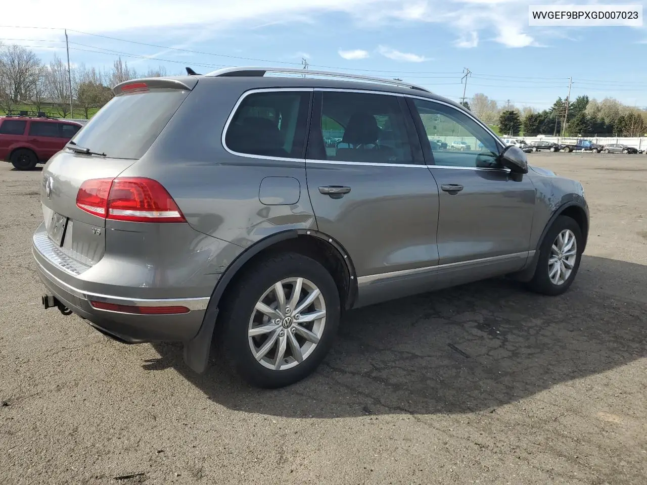 2016 Volkswagen Touareg Sport VIN: WVGEF9BPXGD007023 Lot: 50760865