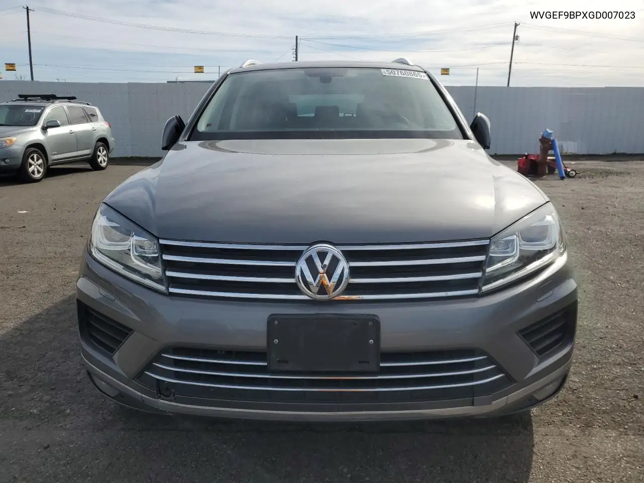 2016 Volkswagen Touareg Sport VIN: WVGEF9BPXGD007023 Lot: 50760865