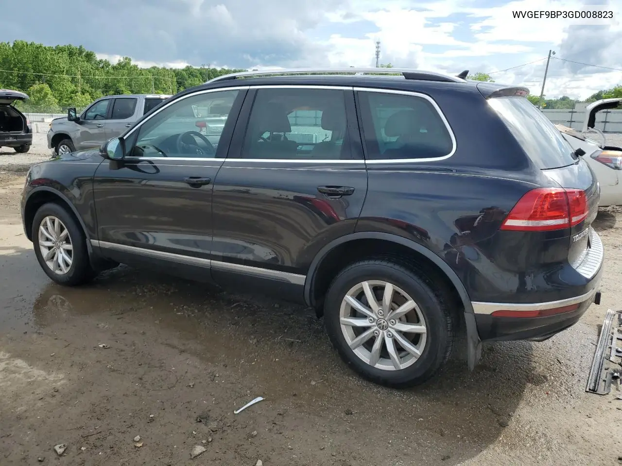 2016 Volkswagen Touareg Sport VIN: WVGEF9BP3GD008823 Lot: 56838985