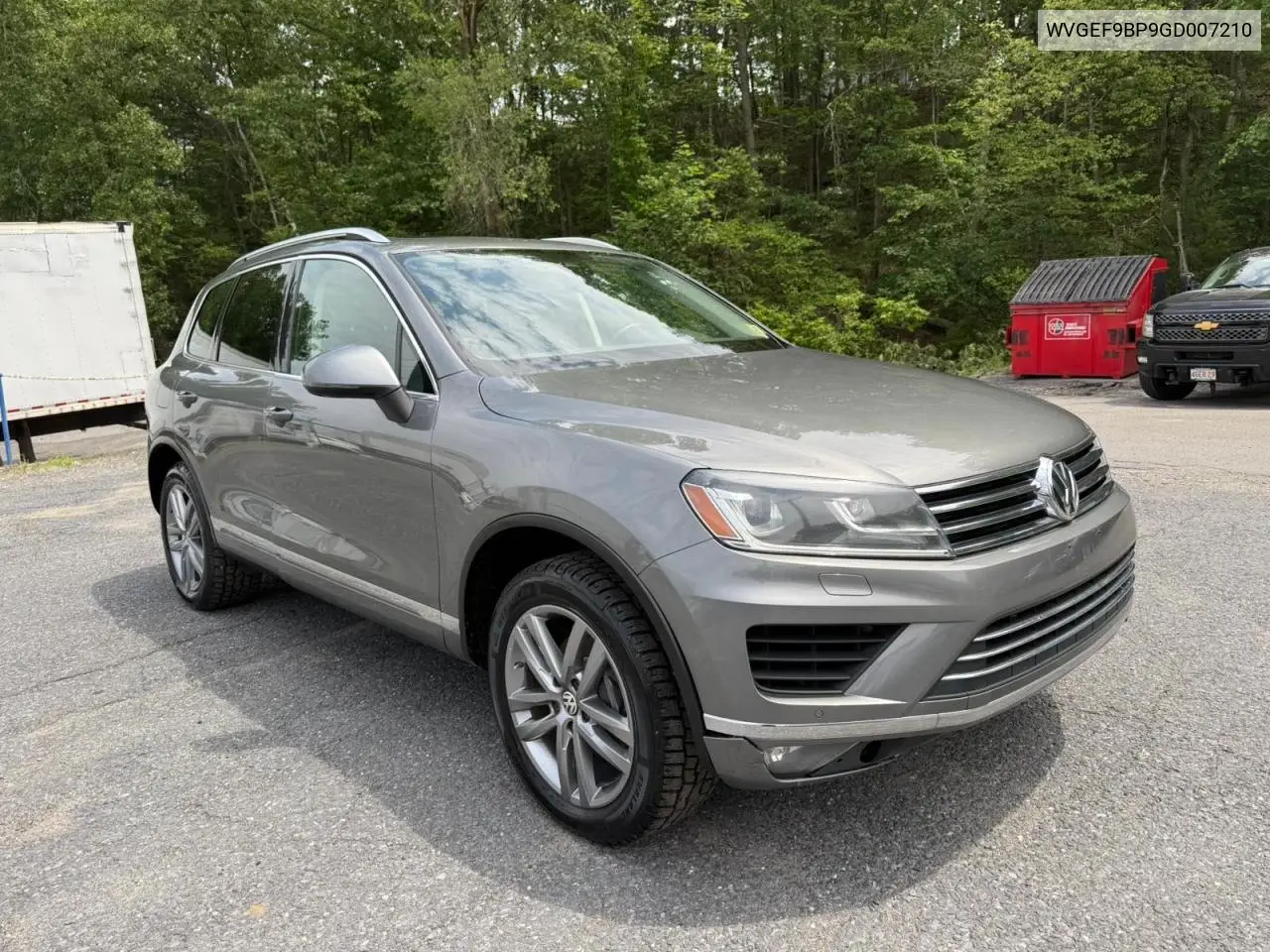 2016 Volkswagen Touareg Sport VIN: WVGEF9BP9GD007210 Lot: 61608015