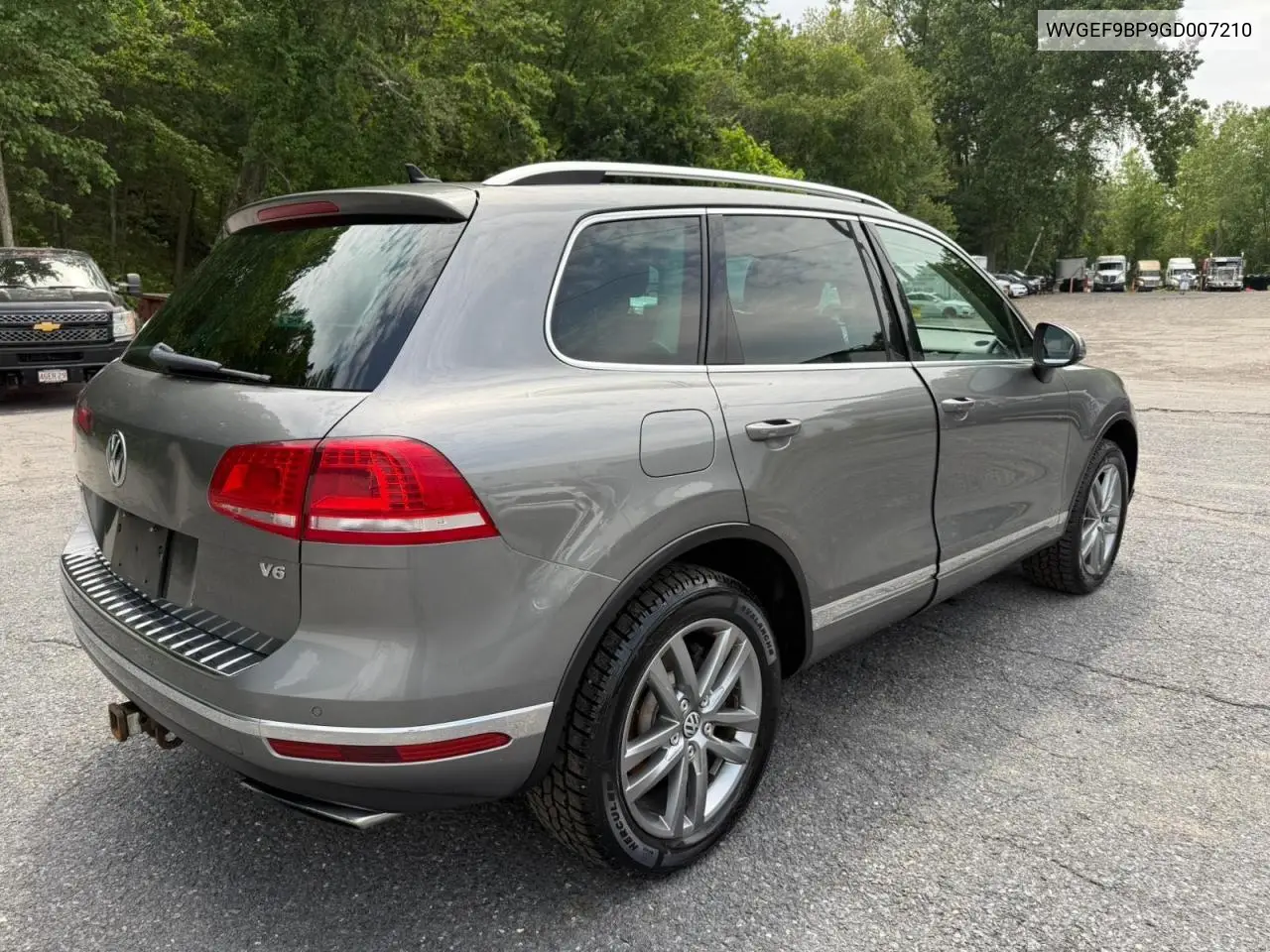 2016 Volkswagen Touareg Sport VIN: WVGEF9BP9GD007210 Lot: 61608015