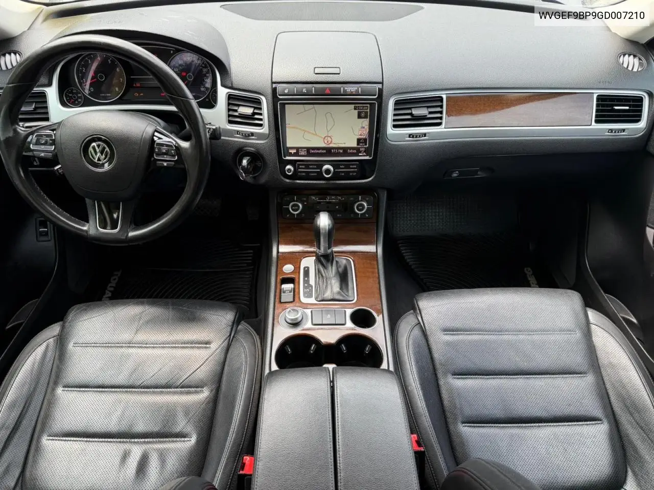 2016 Volkswagen Touareg Sport VIN: WVGEF9BP9GD007210 Lot: 61608015