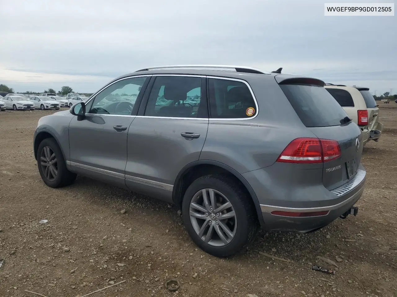 2016 Volkswagen Touareg Sport VIN: WVGEF9BP9GD012505 Lot: 61858145