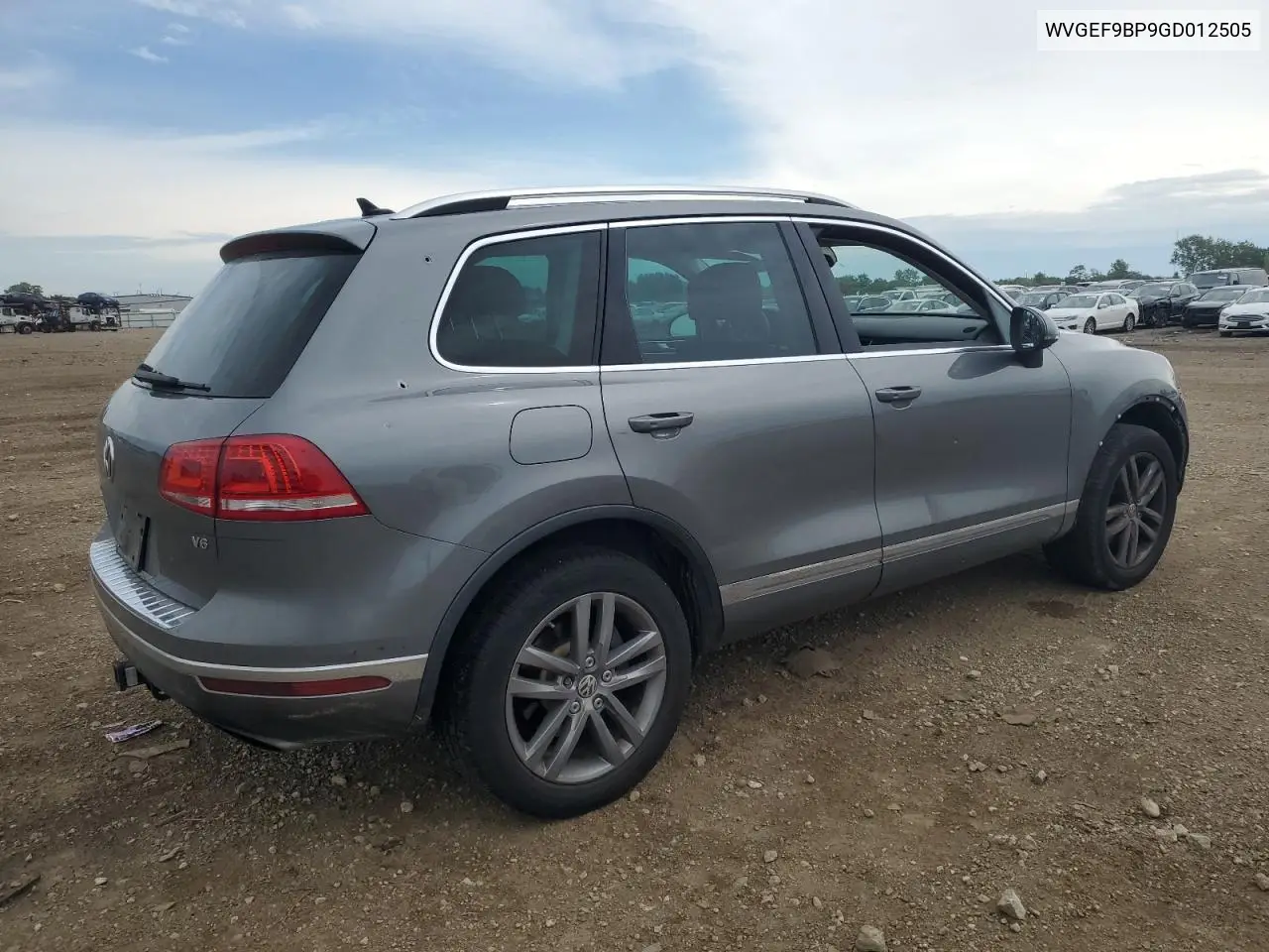 2016 Volkswagen Touareg Sport VIN: WVGEF9BP9GD012505 Lot: 61858145