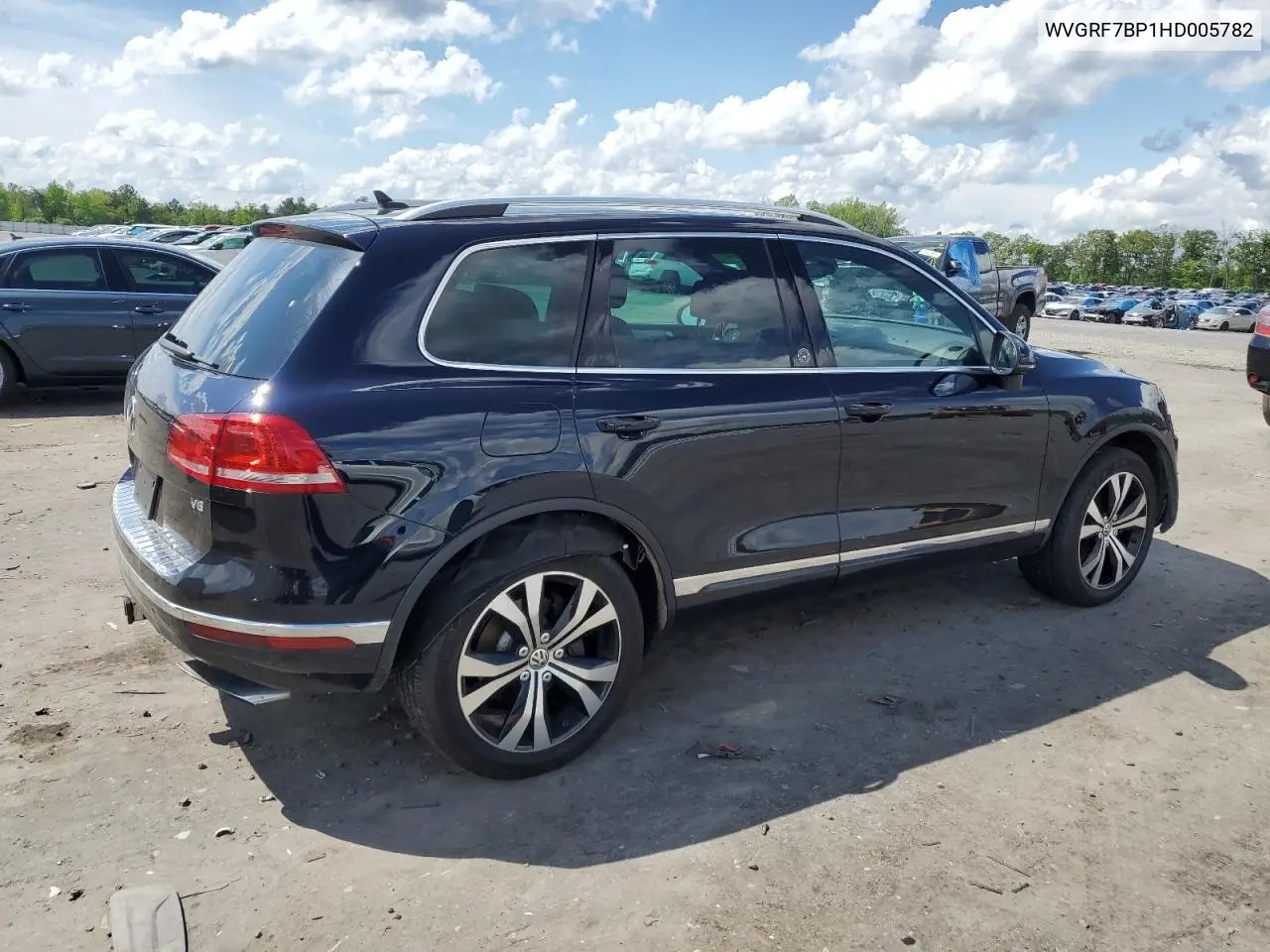 2017 Volkswagen Touareg Wolfsburg VIN: WVGRF7BP1HD005782 Lot: 55839795
