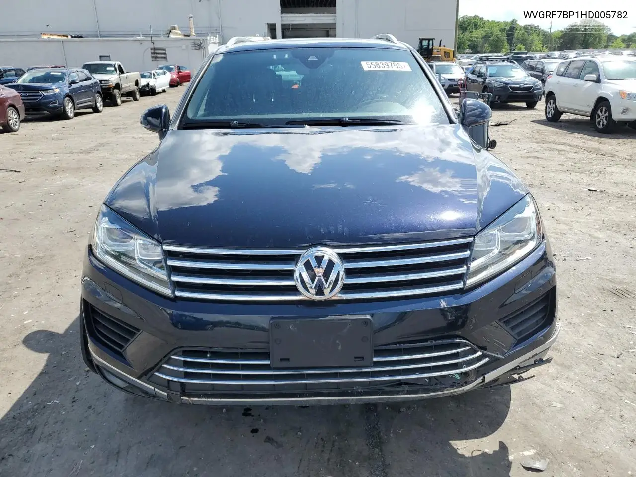 2017 Volkswagen Touareg Wolfsburg VIN: WVGRF7BP1HD005782 Lot: 55839795