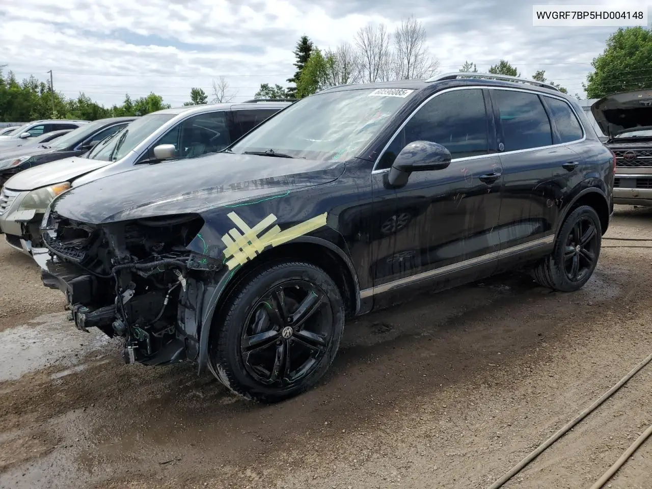 2017 Volkswagen Touareg Wolfsburg VIN: WVGRF7BP5HD004148 Lot: 60596085