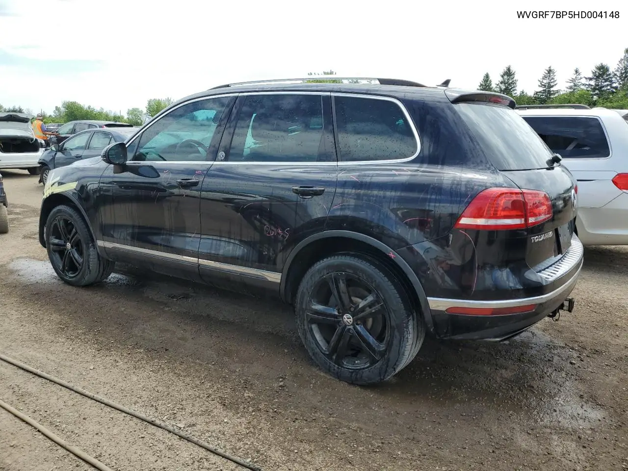 2017 Volkswagen Touareg Wolfsburg VIN: WVGRF7BP5HD004148 Lot: 60596085