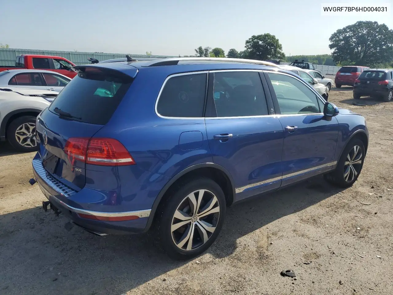 2017 Volkswagen Touareg Wolfsburg VIN: WVGRF7BP6HD004031 Lot: 61141675