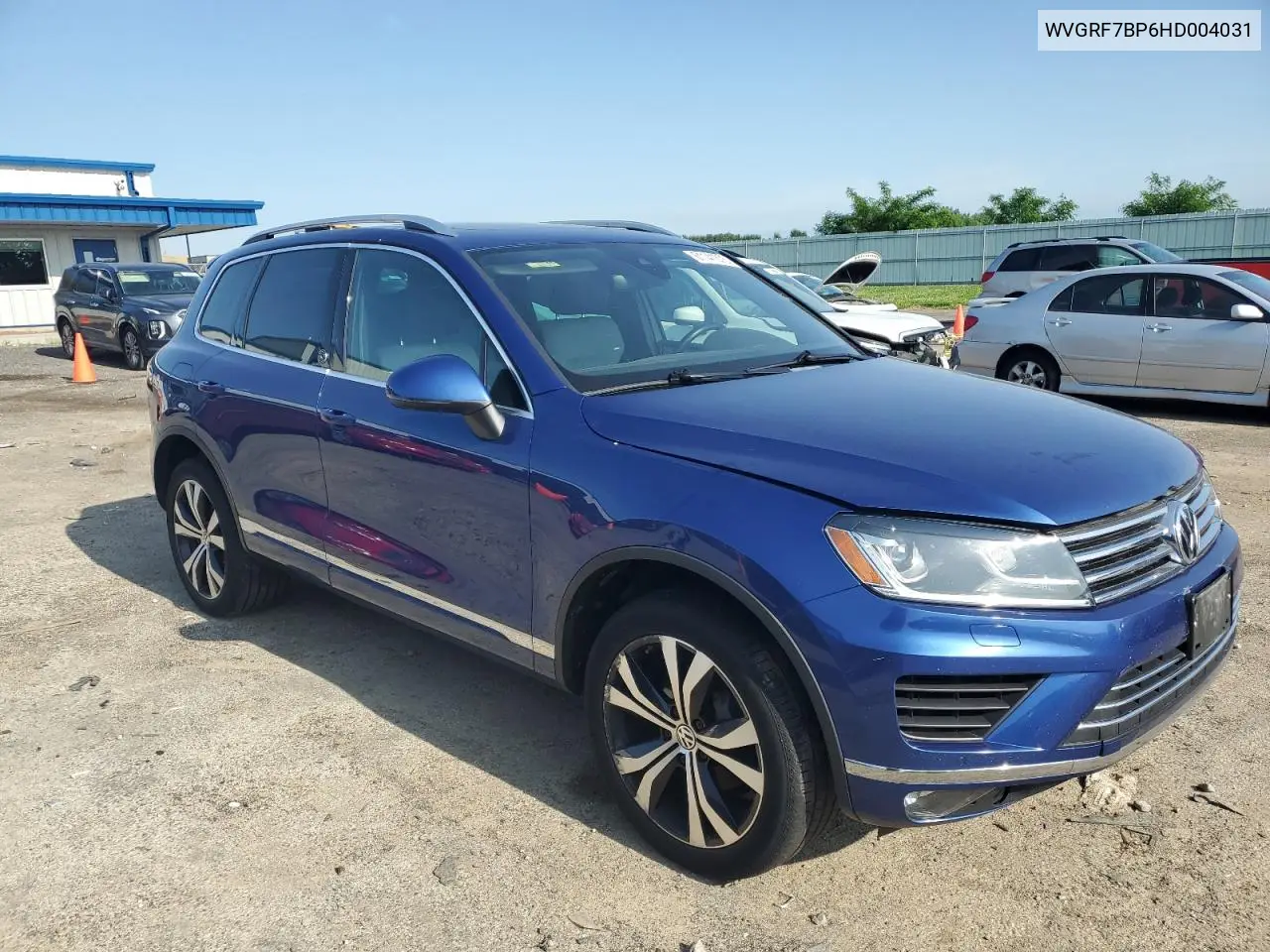 2017 Volkswagen Touareg Wolfsburg VIN: WVGRF7BP6HD004031 Lot: 61141675