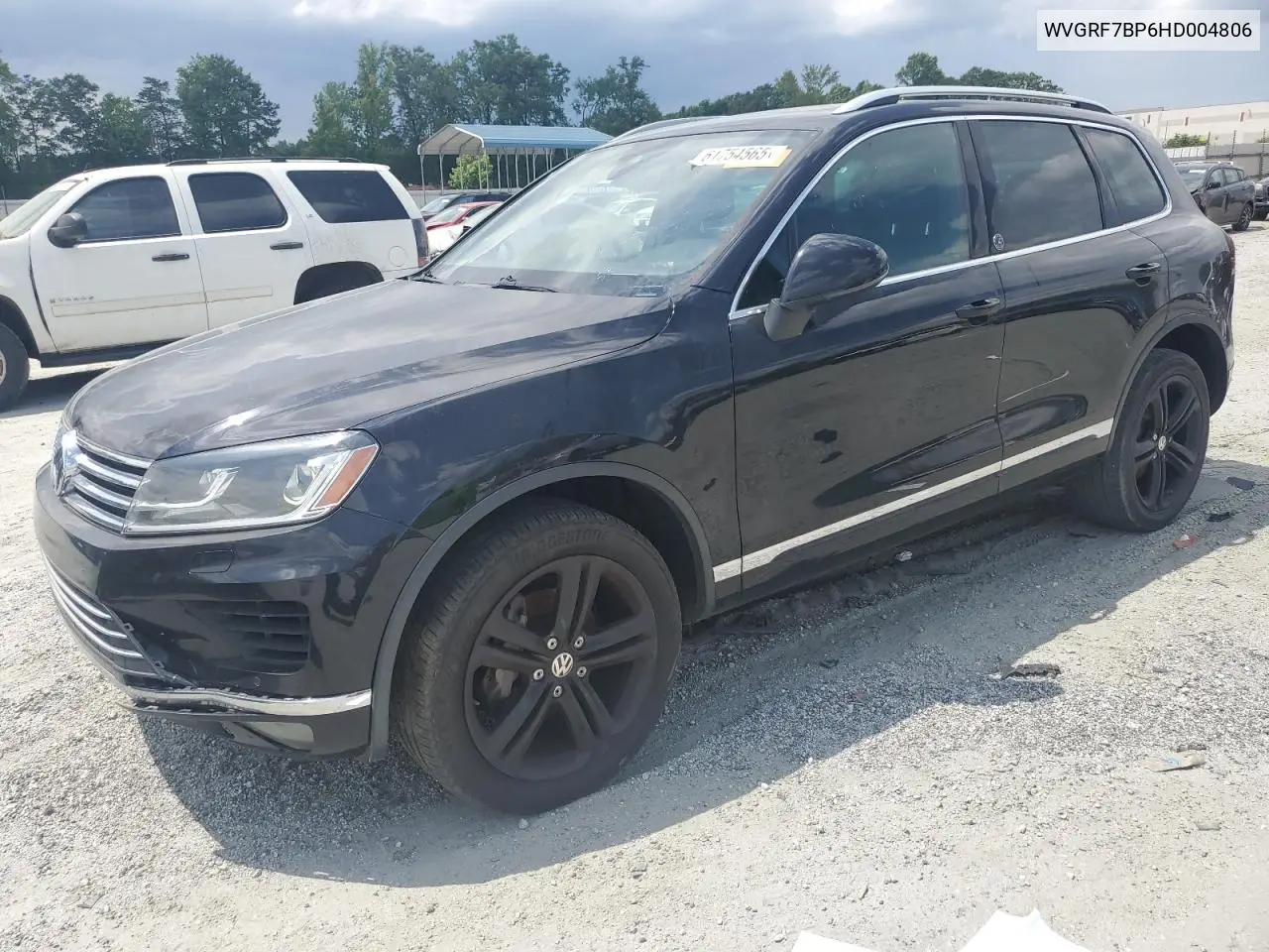 2017 Volkswagen Touareg Wolfsburg VIN: WVGRF7BP6HD004806 Lot: 61754565