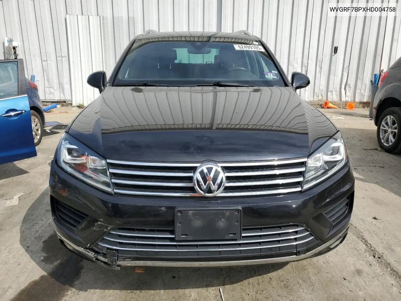 2017 Volkswagen Touareg Wolfsburg VIN: WVGRF7BPXHD004758 Lot: 62499105