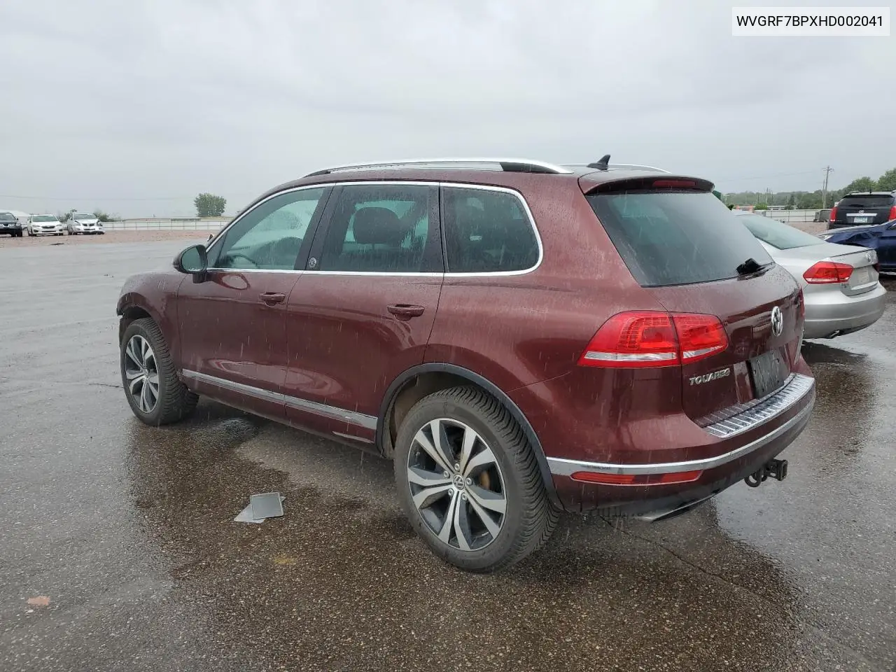 2017 Volkswagen Touareg Wolfsburg VIN: WVGRF7BPXHD002041 Lot: 62520585