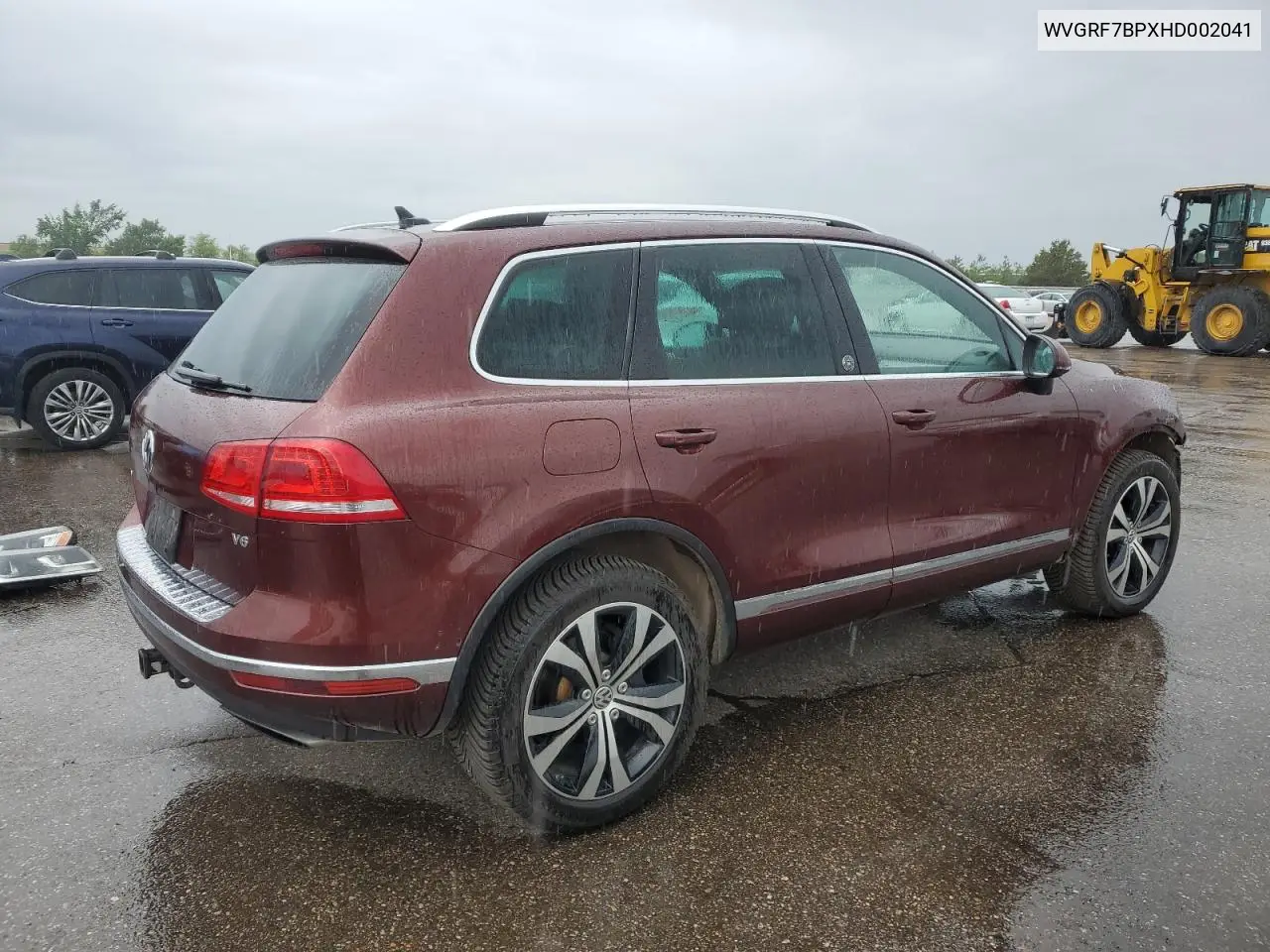 2017 Volkswagen Touareg Wolfsburg VIN: WVGRF7BPXHD002041 Lot: 62520585