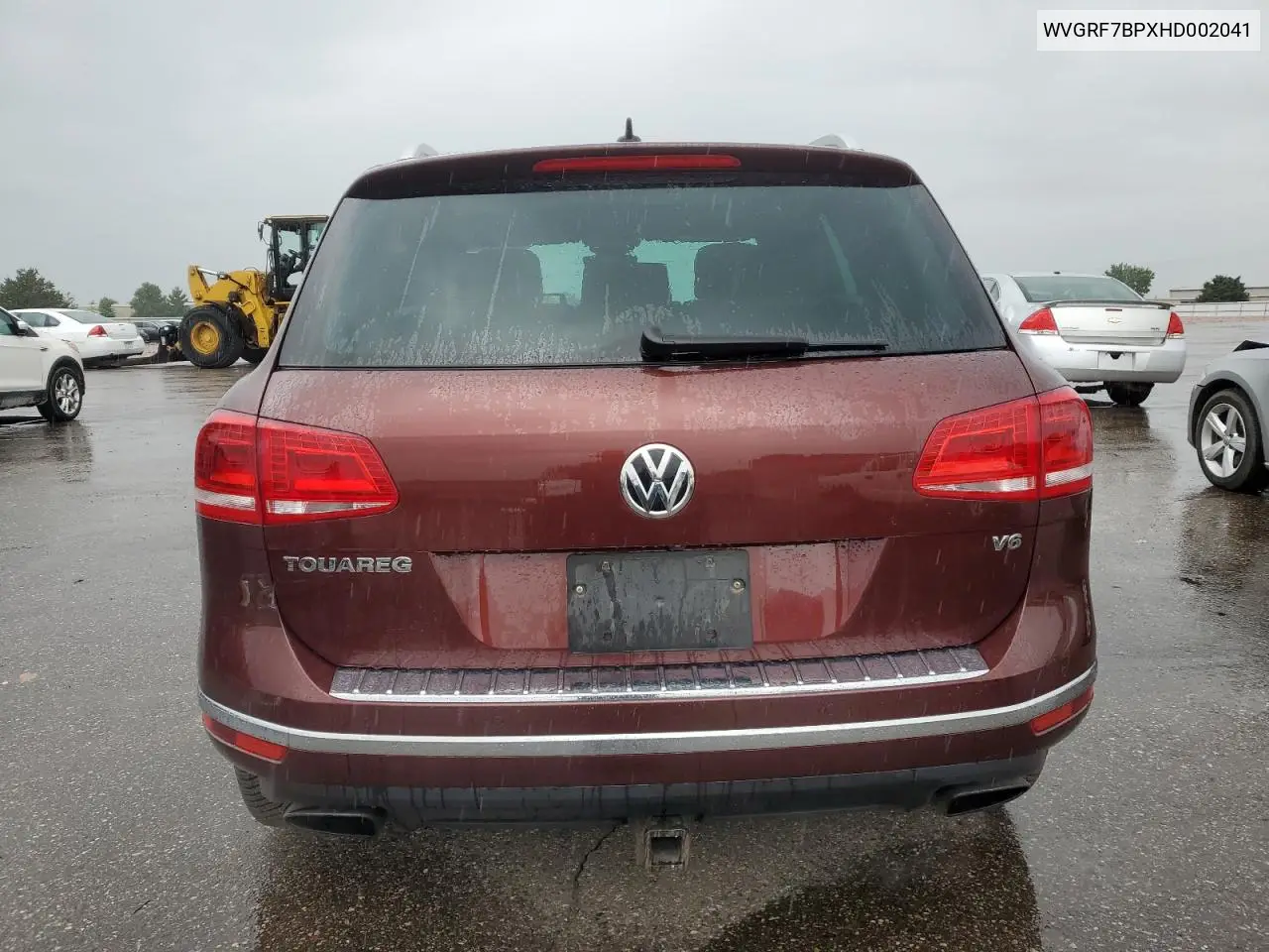 2017 Volkswagen Touareg Wolfsburg VIN: WVGRF7BPXHD002041 Lot: 62520585