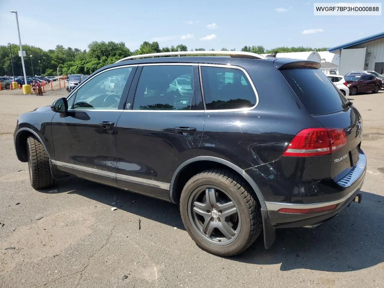 2017 Volkswagen Touareg Wolfsburg VIN: WVGRF7BP3HD000888 Lot: 62648915