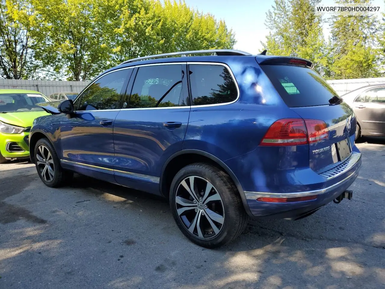 2017 Volkswagen Touareg Wolfsburg VIN: WVGRF7BP0HD004297 Lot: 62791455