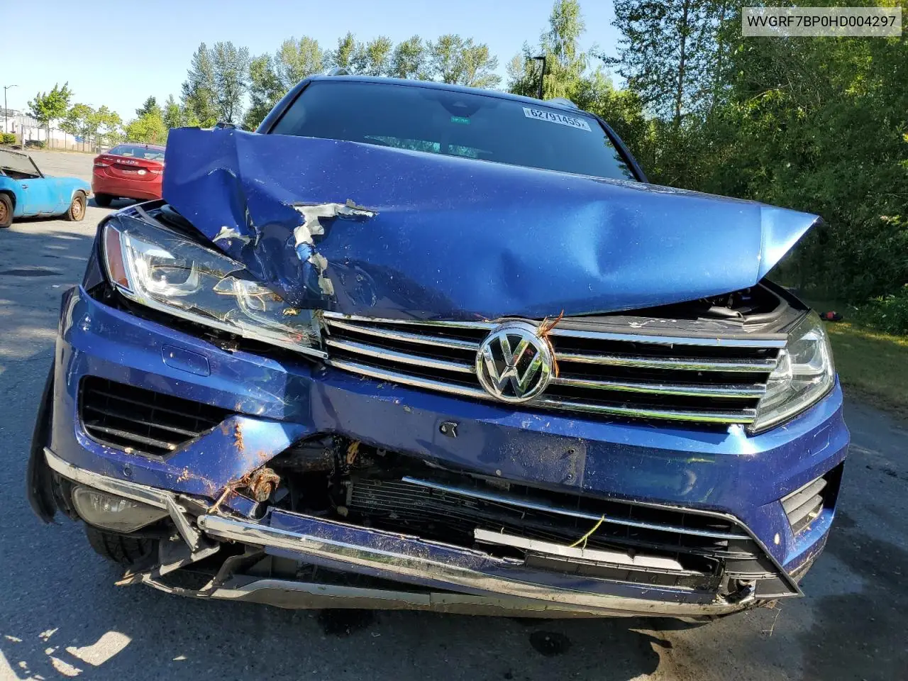 2017 Volkswagen Touareg Wolfsburg VIN: WVGRF7BP0HD004297 Lot: 62791455
