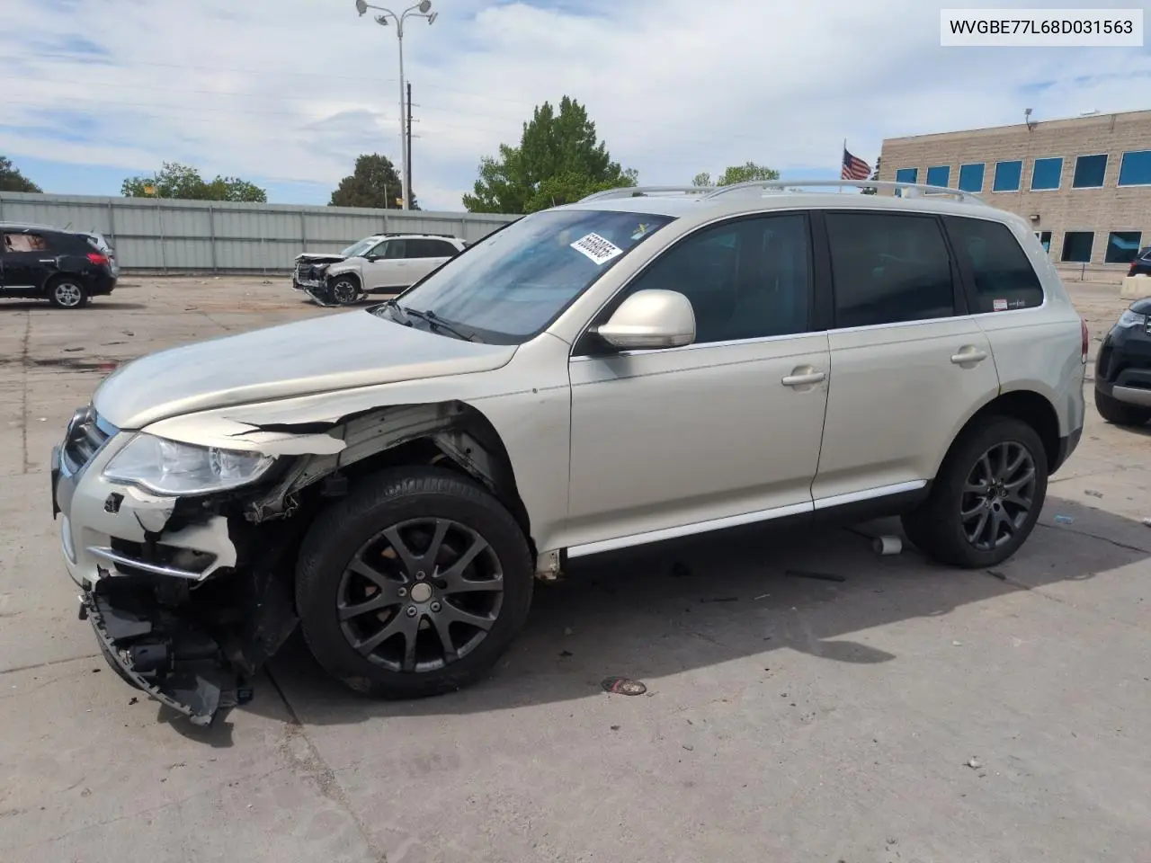 2022 Volkswagen Touareg 2 V6 VIN: WVGBE77L68D031563 Lot: 56589855